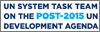 UN System Task Team on the Post-2015 UN Development Agenda